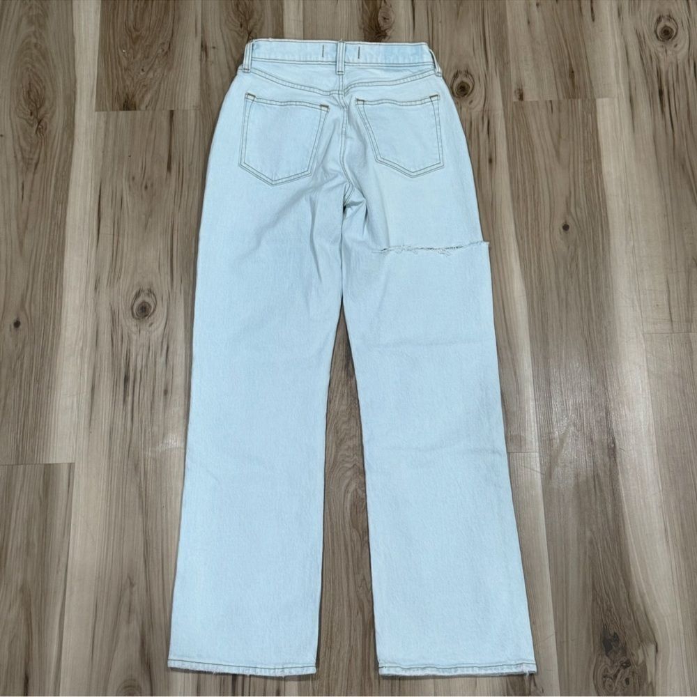 Abercrombie and Fitch The Baggy Mid Rise Jeans Women’s 00/24 - Picture 4 of 5
